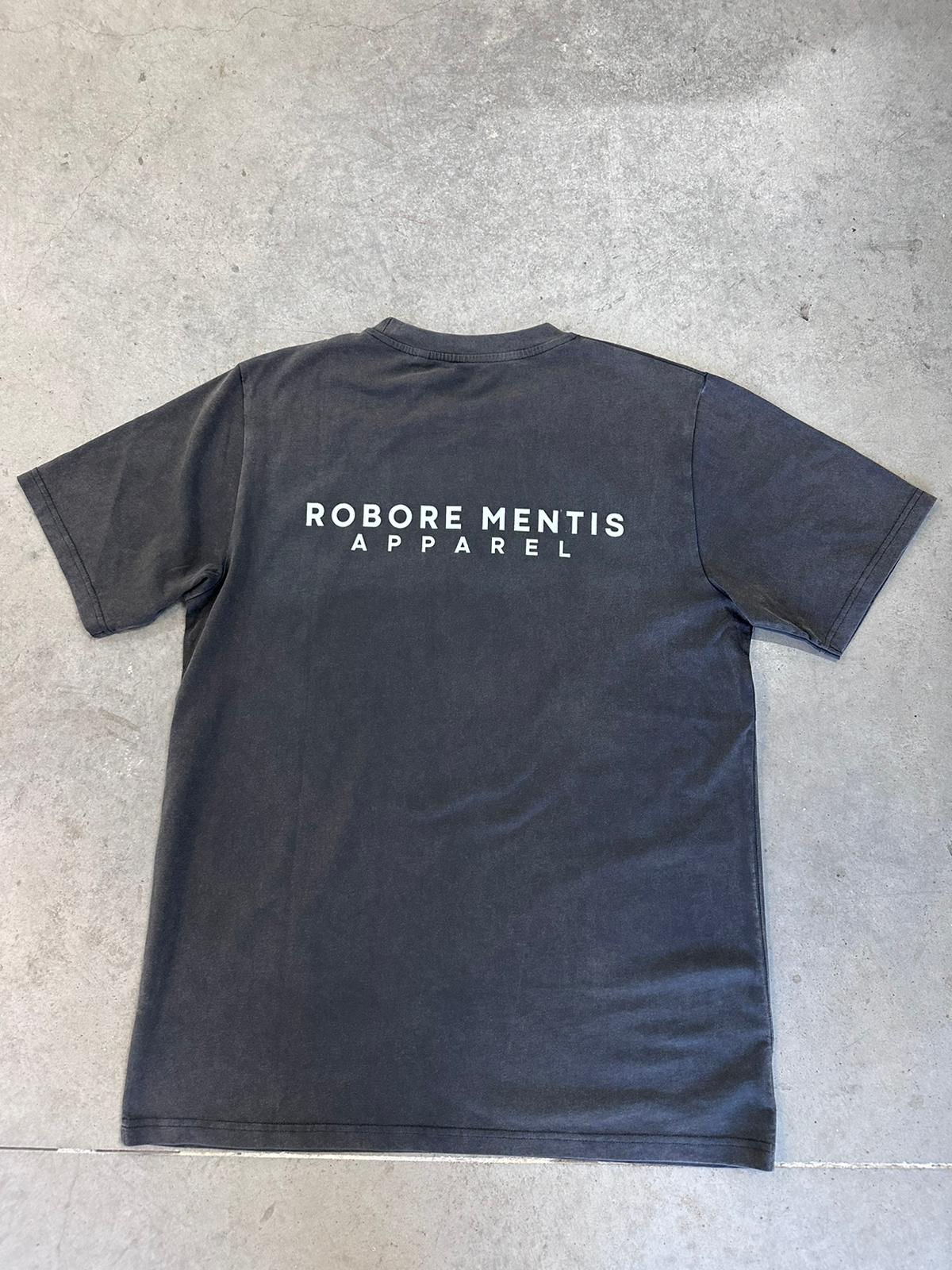 FORTIS T-SHIRT - Regular fit - Vintage black - Robore Mentis online