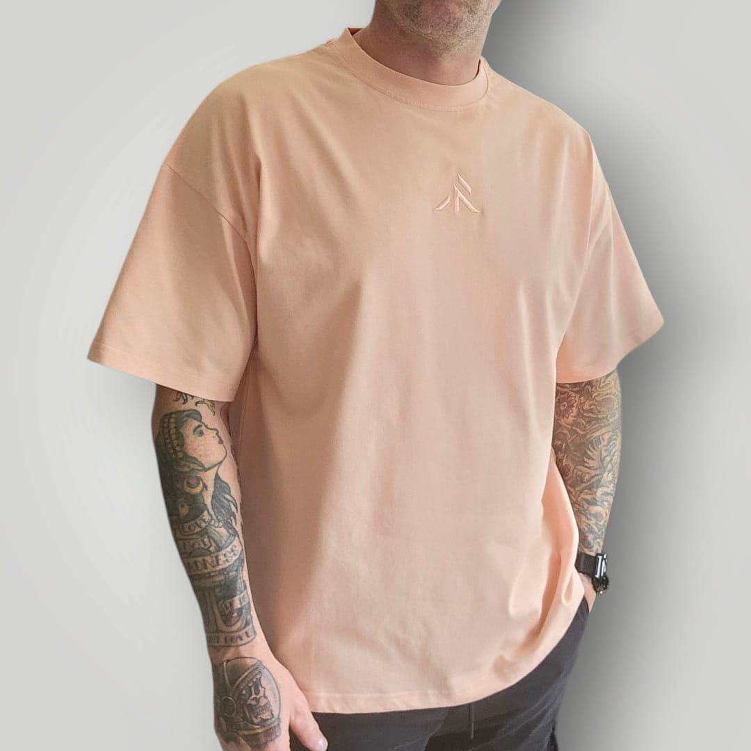 LUX Tee - Pink Clay Oversized fit - Robore Mentis online