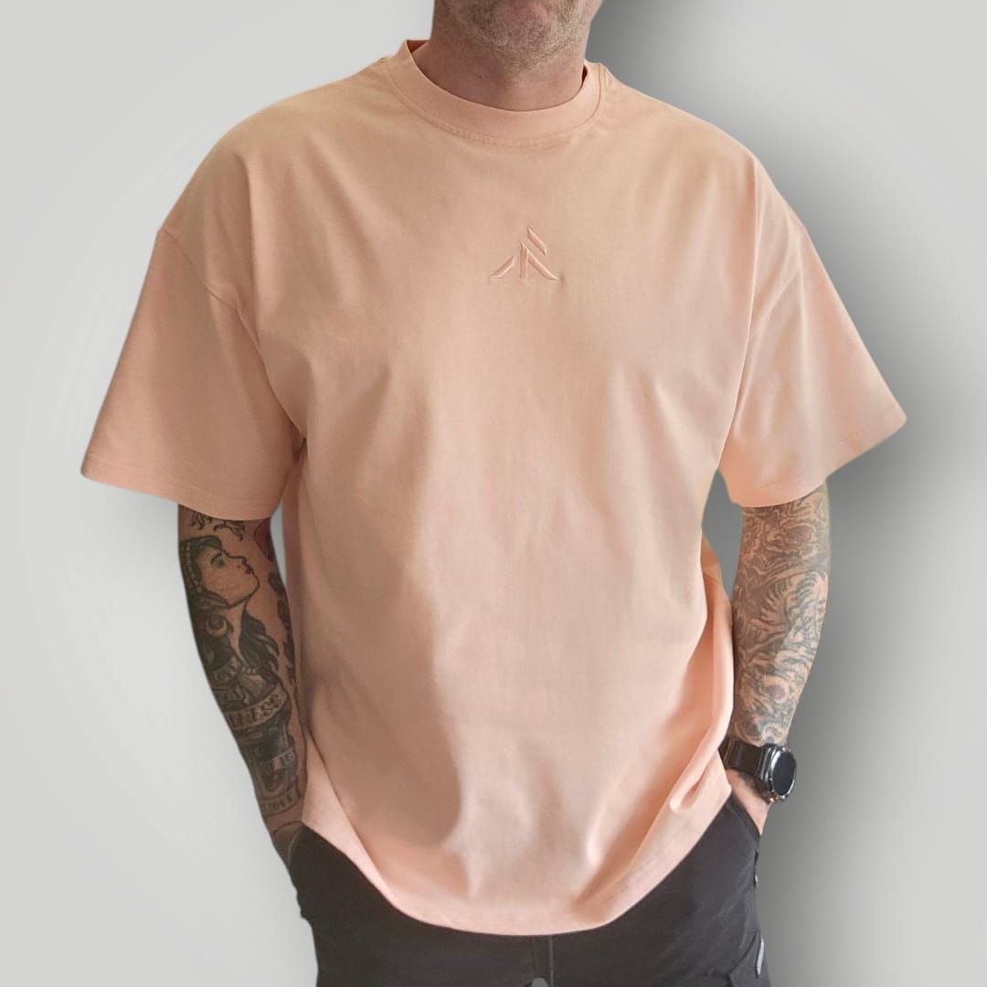 LUX Tee - Pink Clay Oversized fit - Robore Mentis online