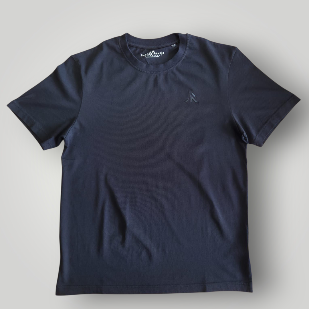 Aeris Regular fit Tee Black - Robore Mentis online