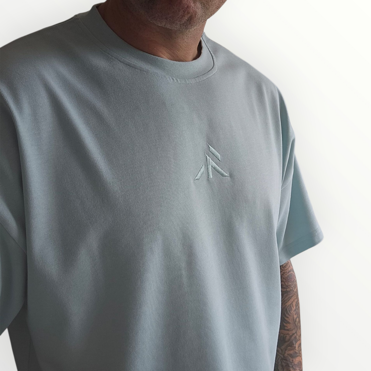 LUX Tee - Cold Blue Oversized fit - Robore Mentis online