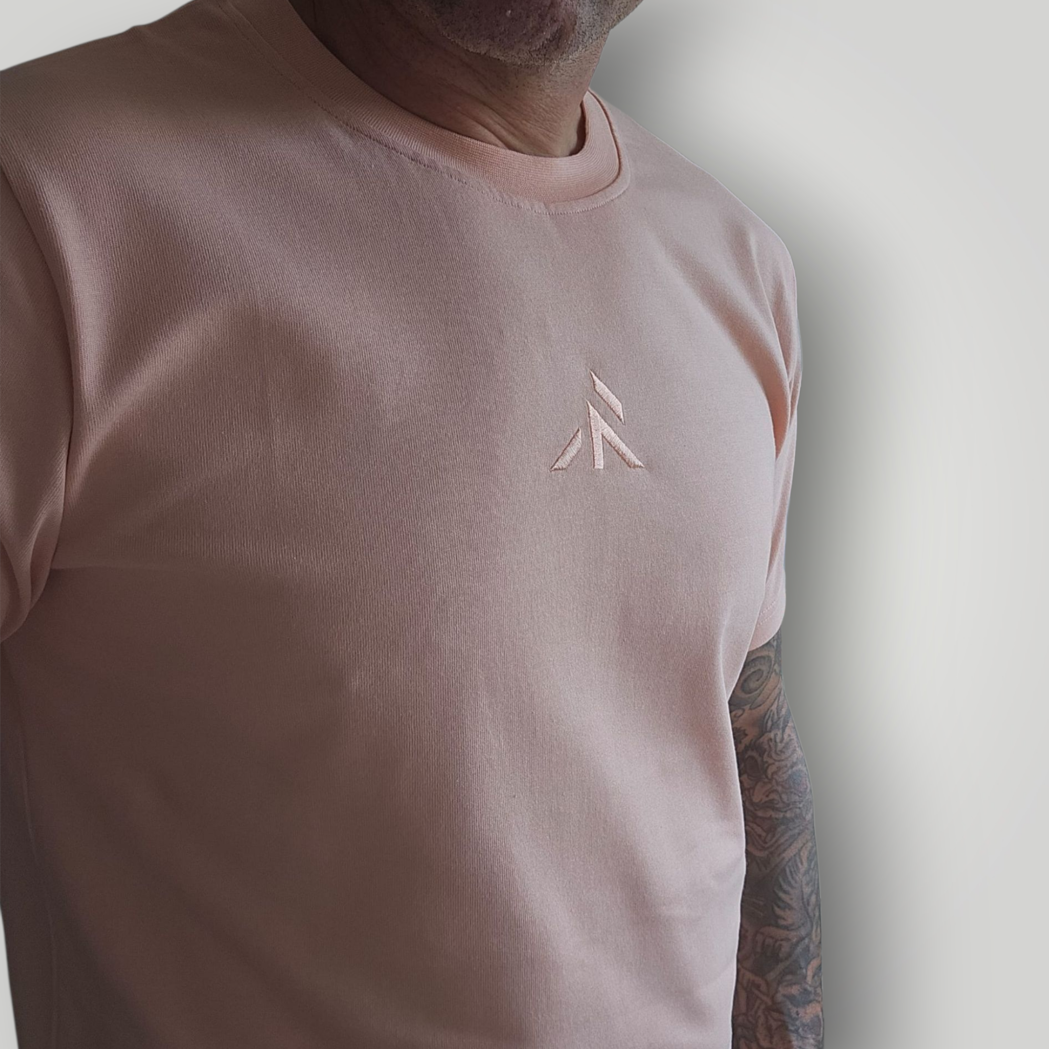 LUX Tee - Pink Clay Regular fit - Robore Mentis online