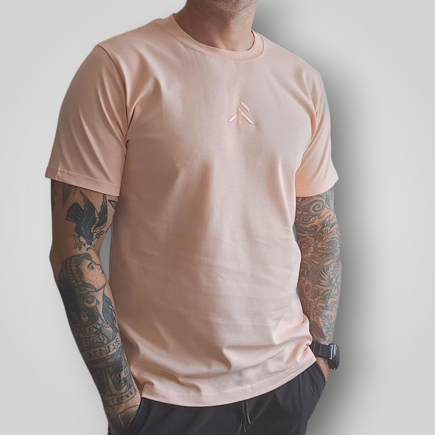 LUX Tee - Pink Clay Regular fit - Robore Mentis online