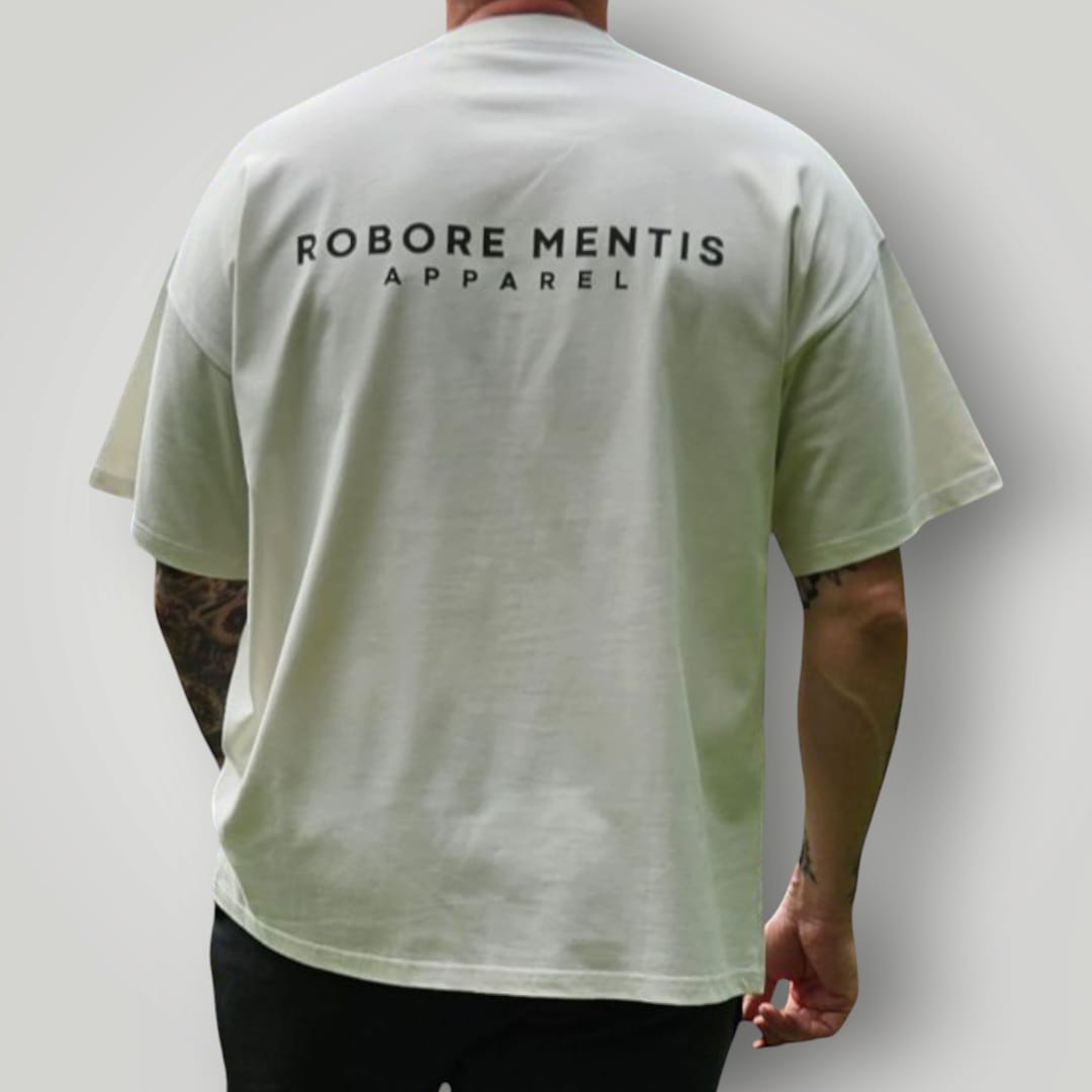 FORTIS T-SHIRT Oversized - Vintage White - Robore Mentis online 