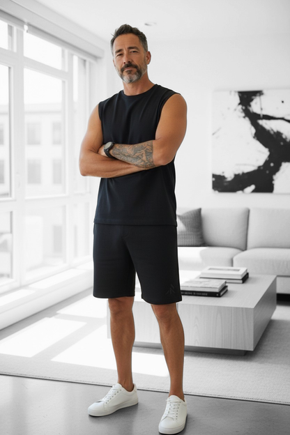 NOX Shorts - Deep black - Robore Mentis online 
