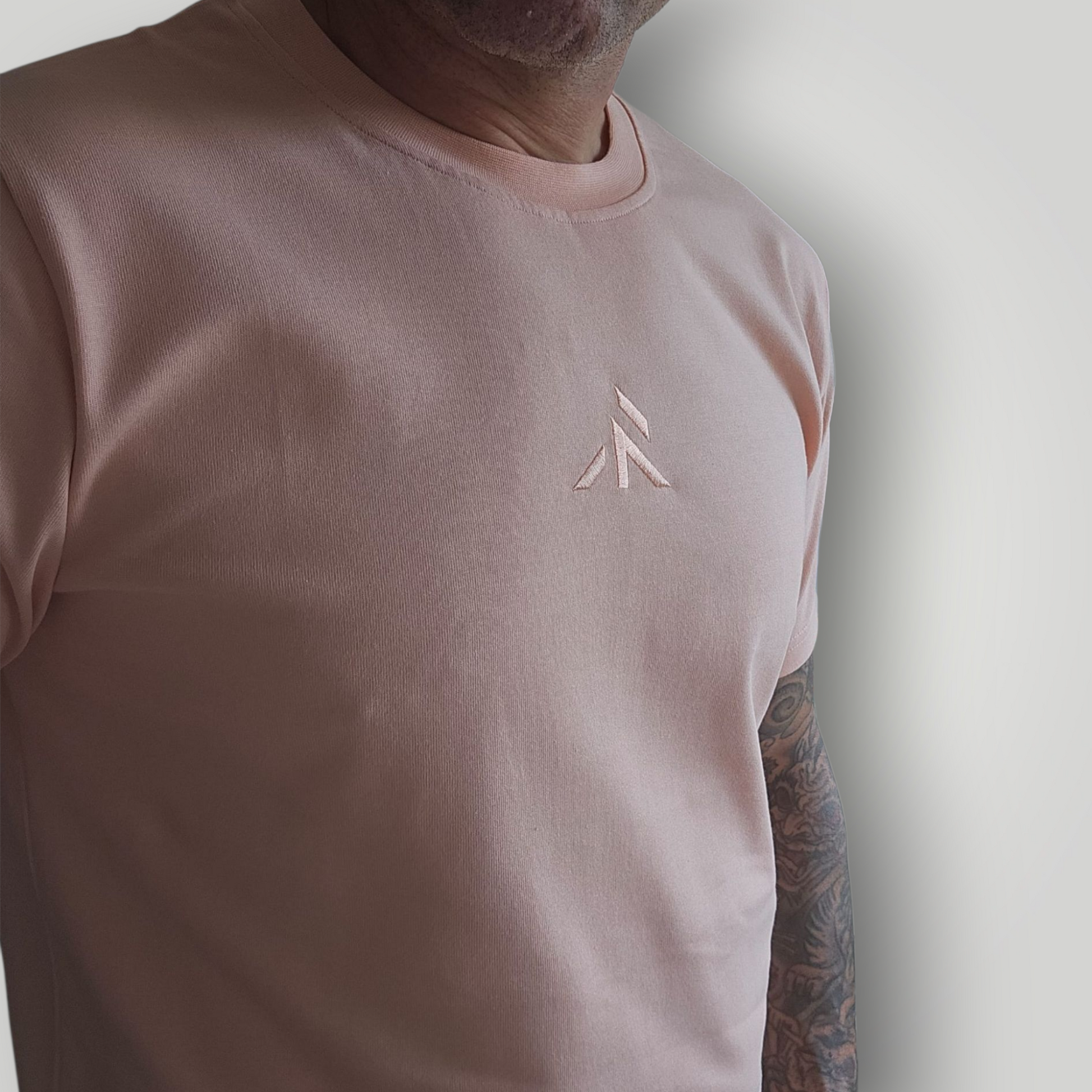 LUX Tee - Pink Clay Regular fit - Robore Mentis online 