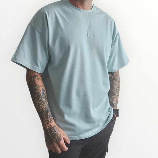 LUX  Tee - Cold Blue Oversized fit - Robore Mentis online 
