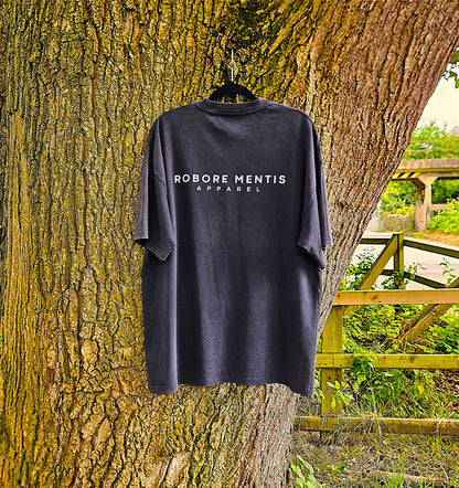 FORTIS T-SHIRT Oversized - Vintage Black - Robore Mentis online 
